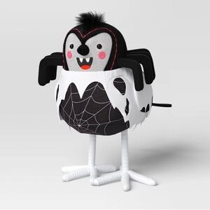Featherly Friend Spider Felt Bird Halloween Figurine from Hyde & EEK!